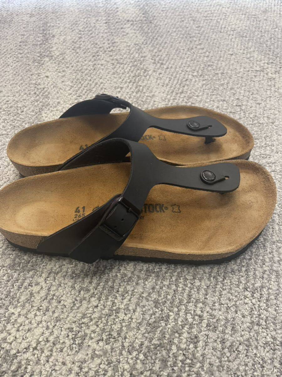 BIRKENSTOCK◆サンダル/26.5cm/BLK/0043691_画像2