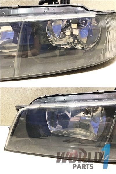 ★希少★ ECR33 スカイライン 後期 純正 ヘッドライト 左右セット ブラックインナー 灯火類 KOITO R33 SKYLINE GTS25T タイプM NISSAN 日産の画像4