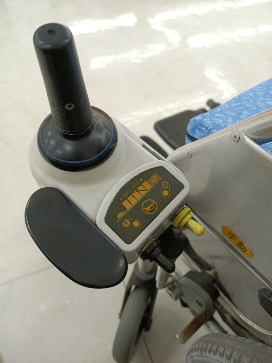 中古 動作品 現状品 ヤマハ YAMAHA 電動車椅子 ユニット 松永 電動車椅子 車いすのみ 直接引き取り可 滋賀_画像5