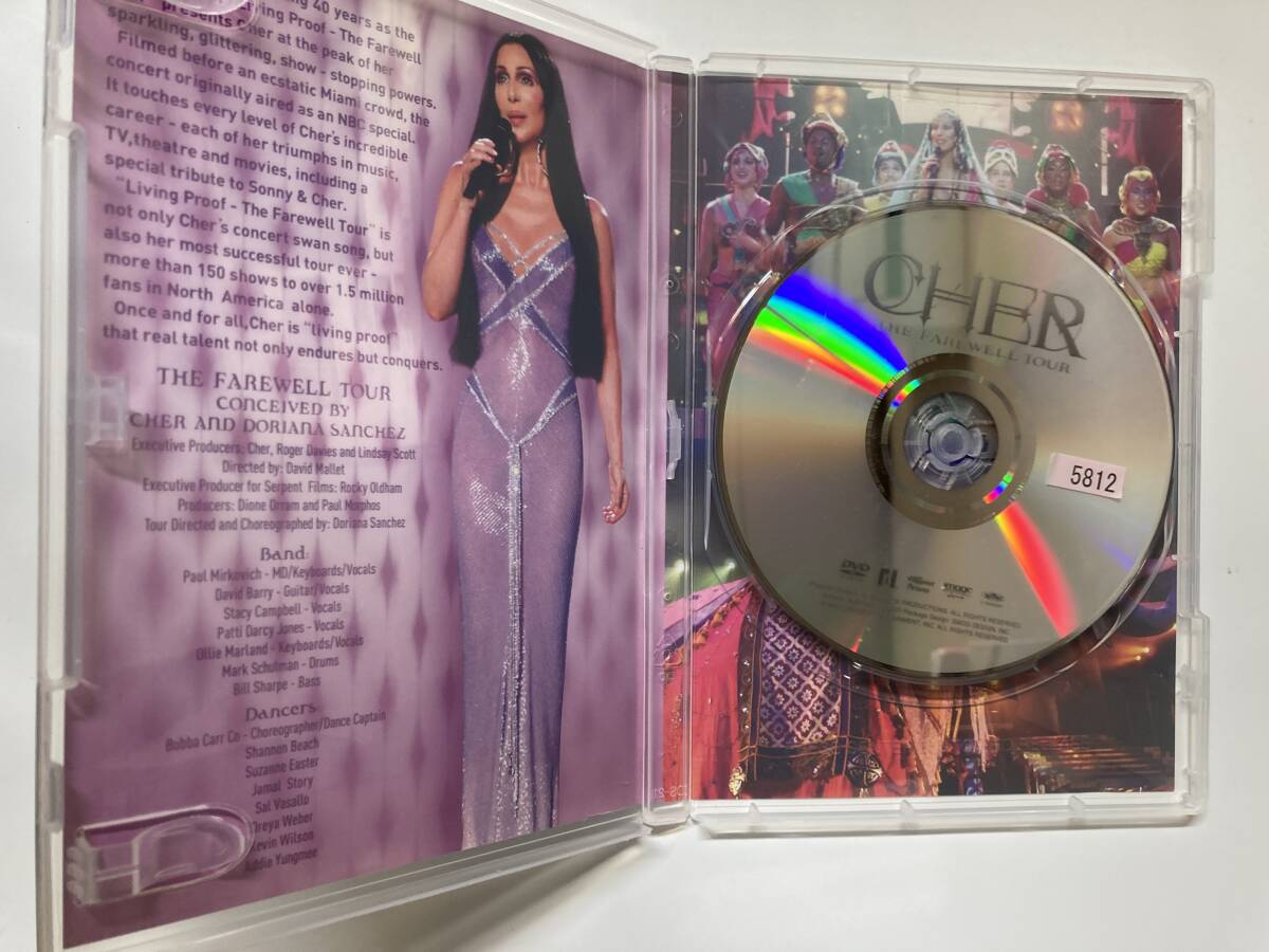 ジャンク DVD「Cher: The Farewell Tour」_画像2