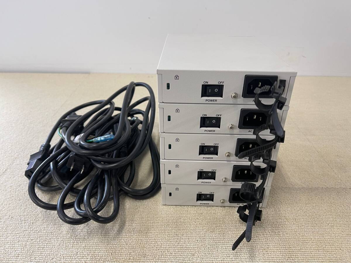 5台セット NEC UNIVERGE IX2105 ルーター 電源ケーブル付属 動作品の画像2