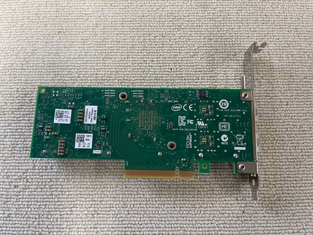 Dell Y5M7N Intel X710-DA2 2-Port 10Gb Network Adapter Full Height Profileの画像3