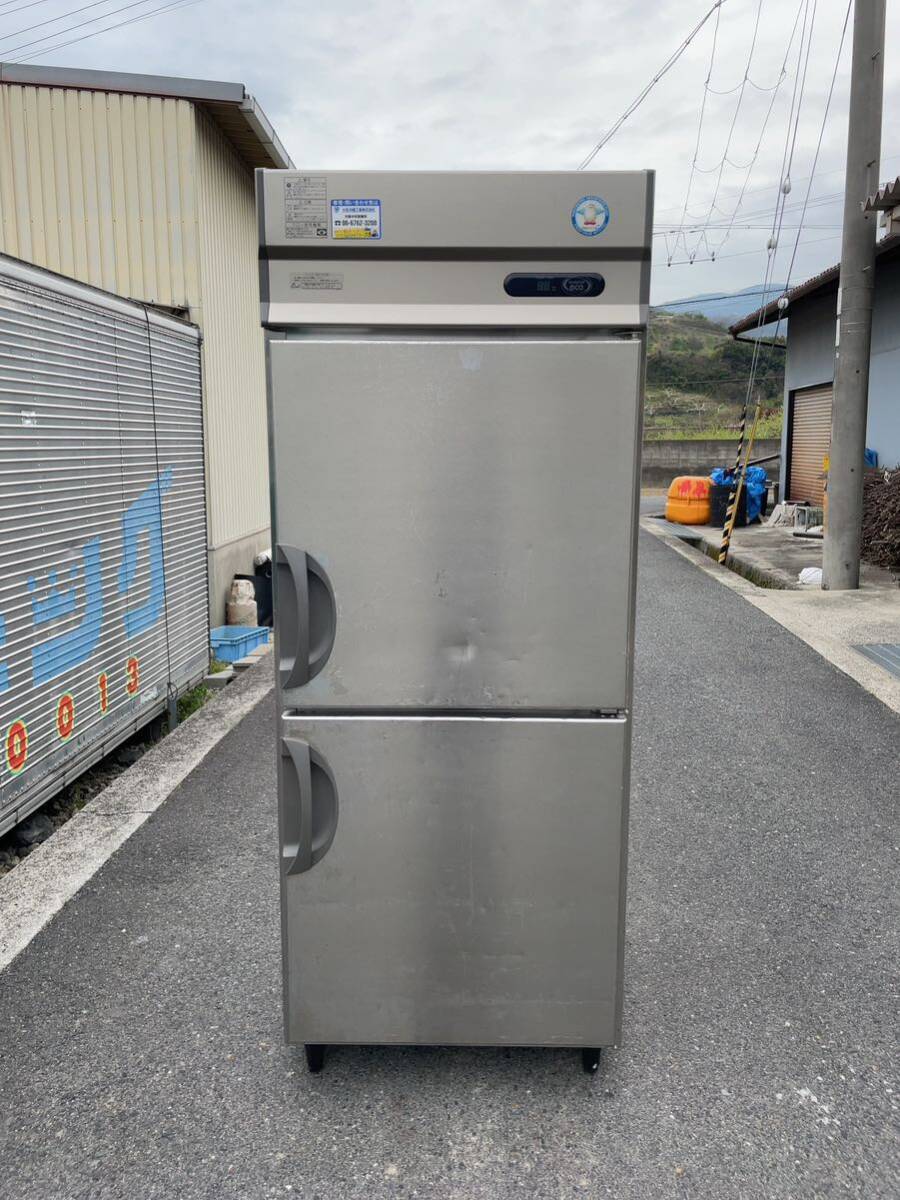 ■Fukushima/フクシマ 業務用冷蔵庫 縦型冷蔵庫 2ドア ARN-080RM ☆2015年製_画像1