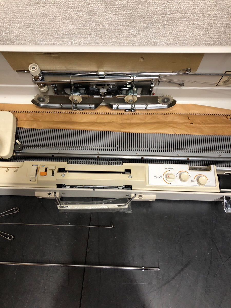 SILVER シルバー 編み機 SK-326 ハンドメイド 編み物 手工芸 手芸 裁縫 編機 付属多数ありの画像9