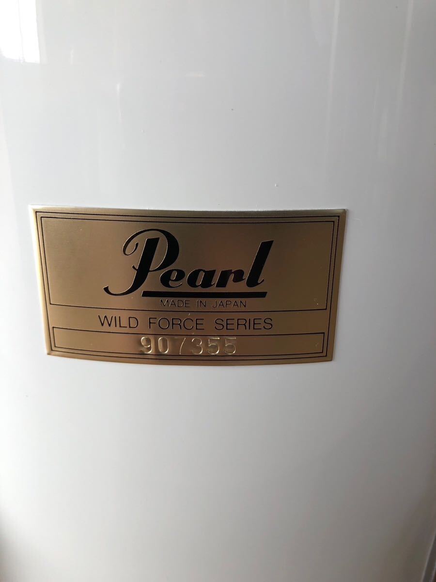 Pearl パール ドラムセット WILD FORCE 打楽器 バンド 元箱付属の画像8