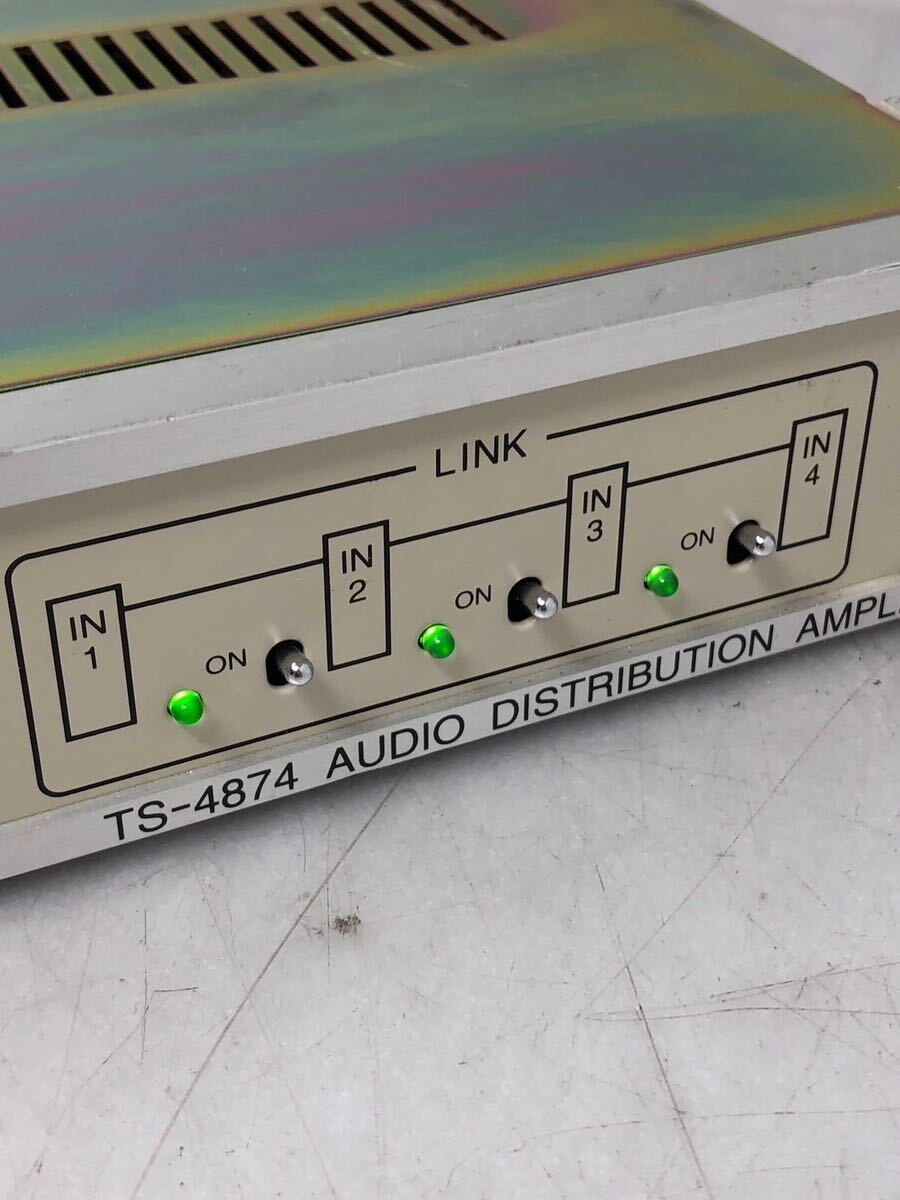 タムラTAMURA TS-4874 オーディオディストリビューションアンプ PA機器 音響機器②_画像2