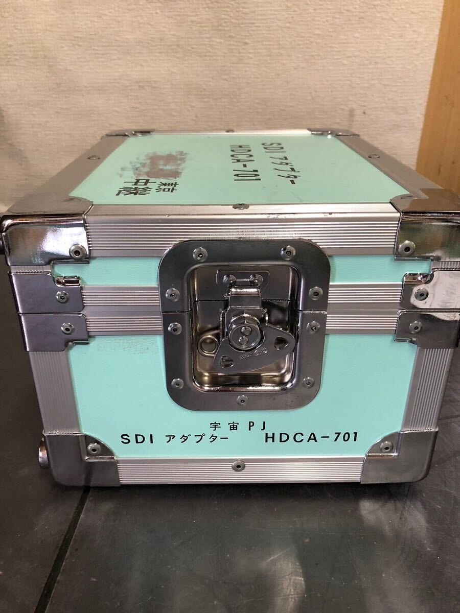 希少！レア！SONY ソニー HDW-700A 用カメラアダプター HDCA-701 業務用 SDIアダプター 専用ハードケース付属_画像1