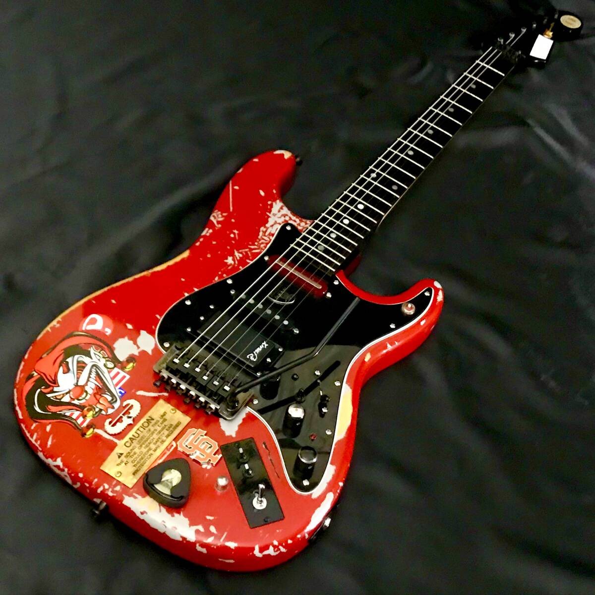 ◆ レリック ! ブラッドギルス Brad Gillis Style. P.J.marxブラッドギルスモデル搭載 ブースター他 Seymour Duncan ナイトレンジャー ◆_画像10