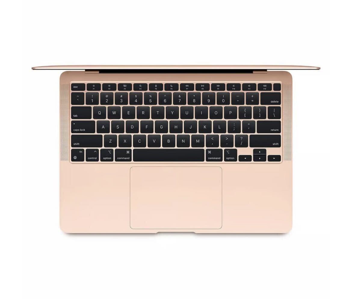 未開封 MacBook AIR M1チップ 2020年モデル マックブックエアー MGND3J/A 256GB/8GB 13インチ ノートパソコン A2337 指紋認証 ゴールド の画像4