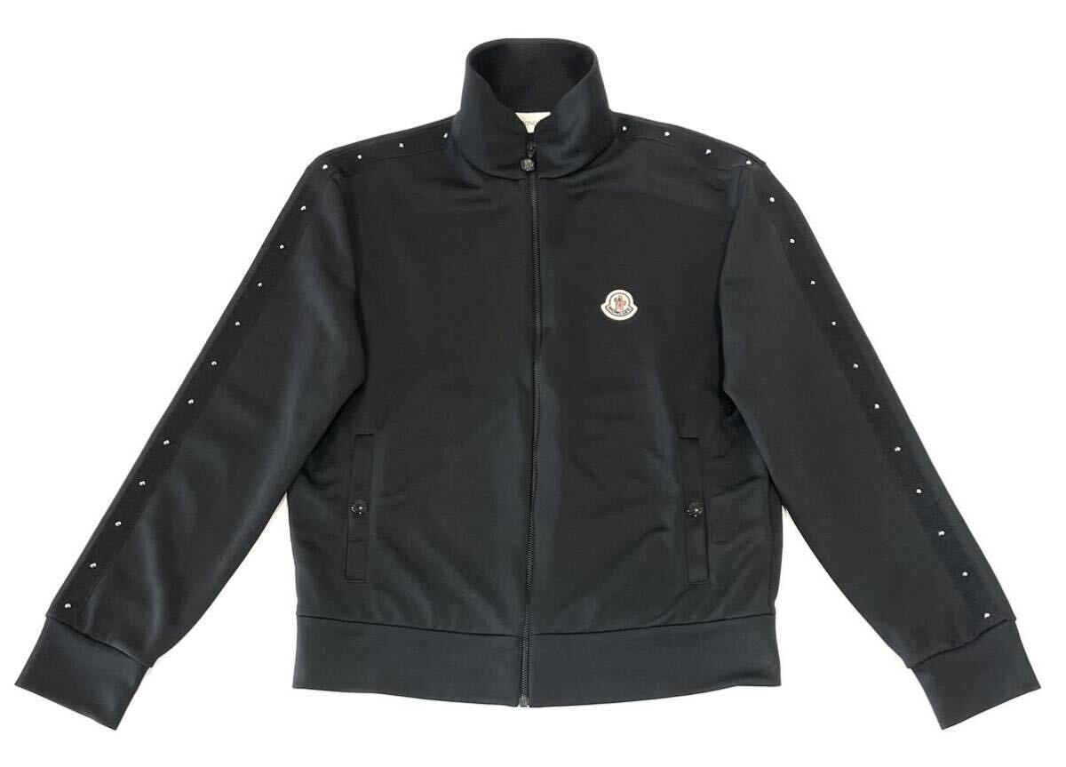 国内正規極美品 MONCLER モンクレール ジップアップ カーディガン H20918G00003 899A1 トラックジャケット ブラック メンズ サイズS_画像1