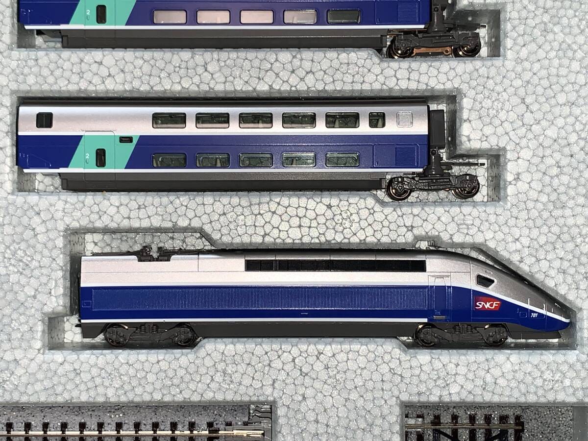 【ドイツにて新品購入・購入前の確認走行のみ】K10916 KATO/Lemke TGV Duplex TGV デュープレックス 10両セットの画像5