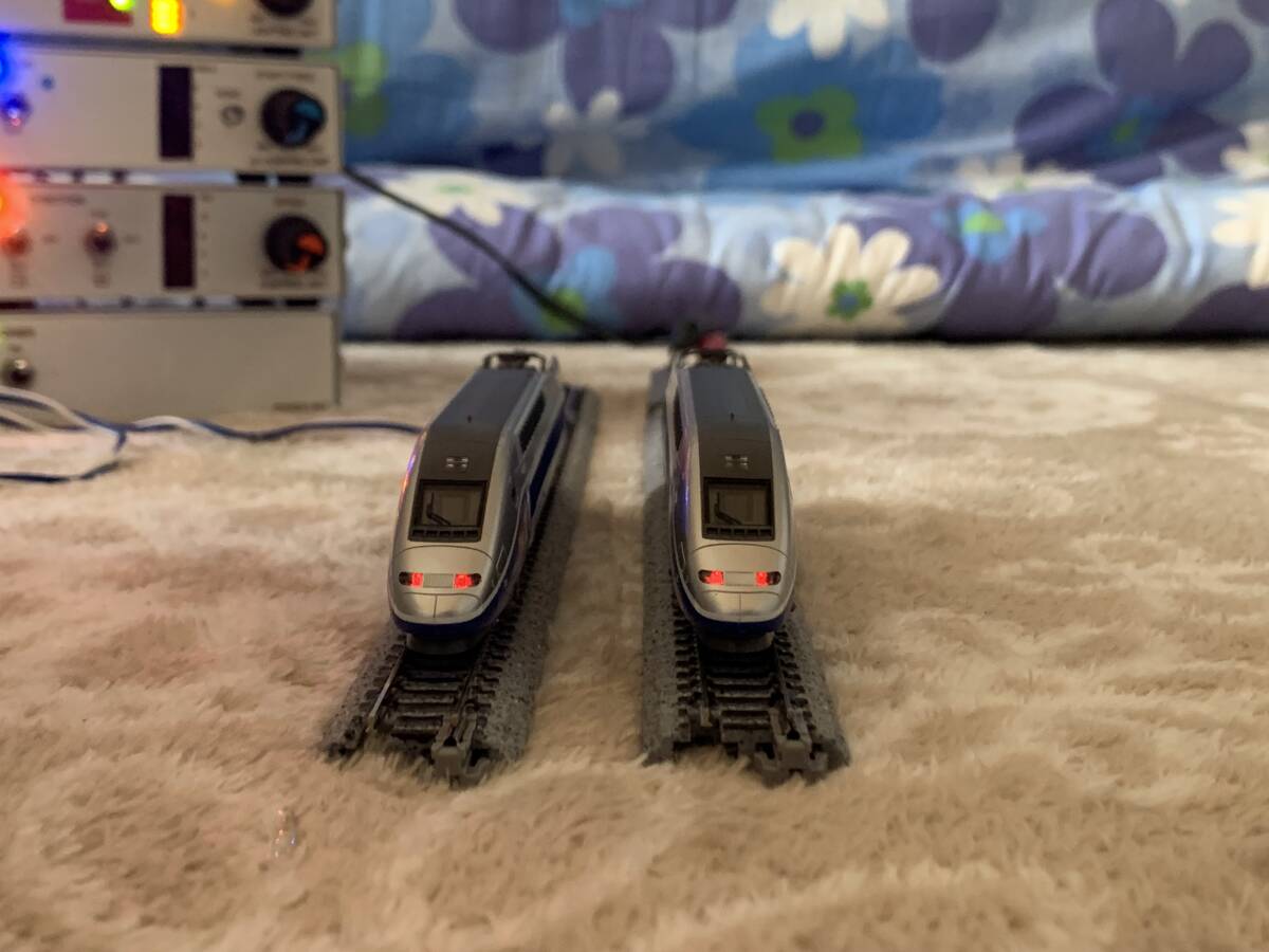 【ドイツにて新品購入・購入前の確認走行のみ】K10916 KATO/Lemke TGV Duplex TGV デュープレックス 10両セットの画像8