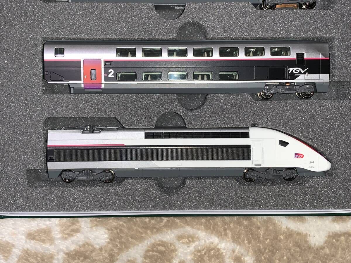 【新品・未走行】10-1324 KATO TGV Duplex New Color TGV デュープレックス 新塗装 10両セットの画像5