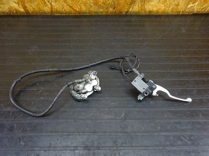 [240411]TW225(DG09J-005)* front brake set brake caliper master cylinder Φ11 * inspection :DG07J 2JL TW200