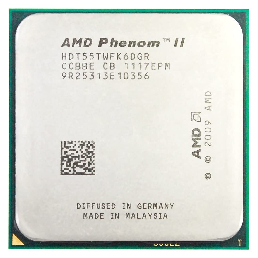 【動作品】AMD Phenom II X6 1055T 2.8GHz AM3 HDT55TWFK6DGR 送料無料★_画像1