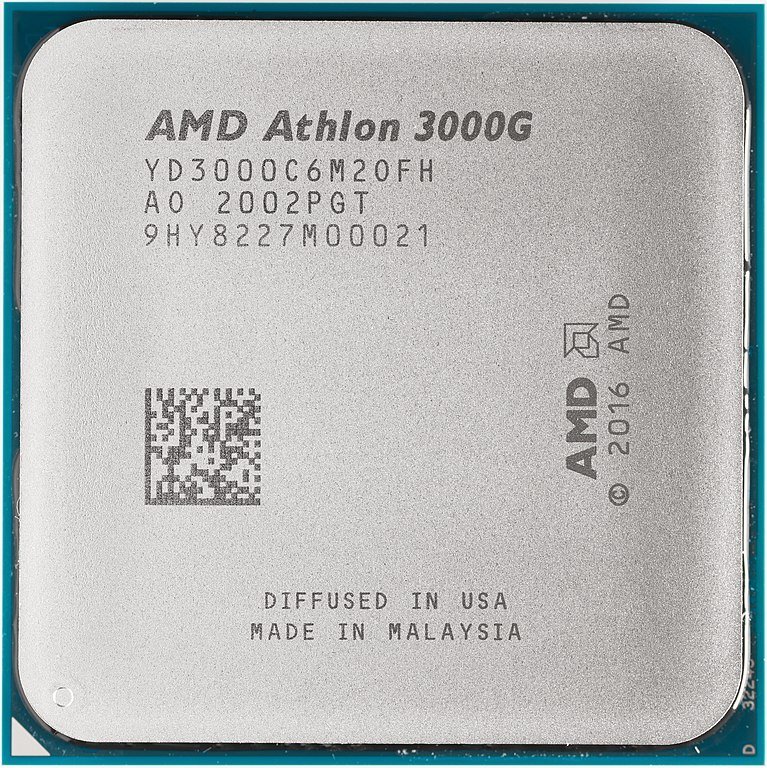 【中古動作品】AMD Athlon 3000G YD3000C6M20FH 3.5GHz AM4★送料無料★_画像1
