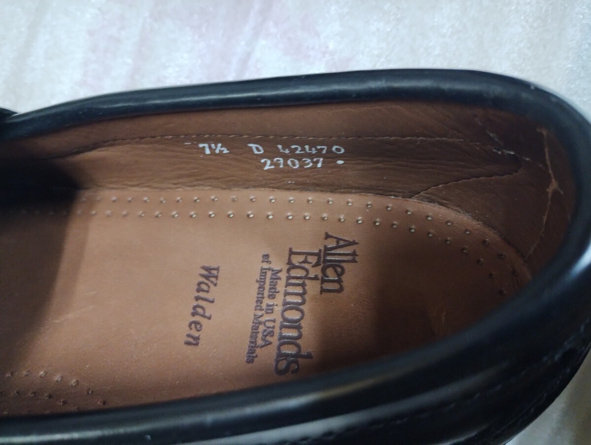 ☆ Allen Edmonds WALDEN 7.5D 未使用品 ☆_画像4