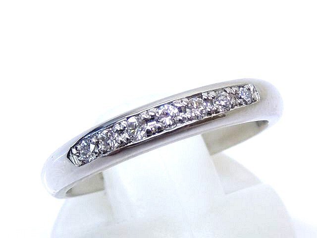 経典 ■ リング プラチナ Pt900 新品同様 ダイヤ ■5E6DS レディース 3.9g 指輪 9号 0.12ct プラチナ台