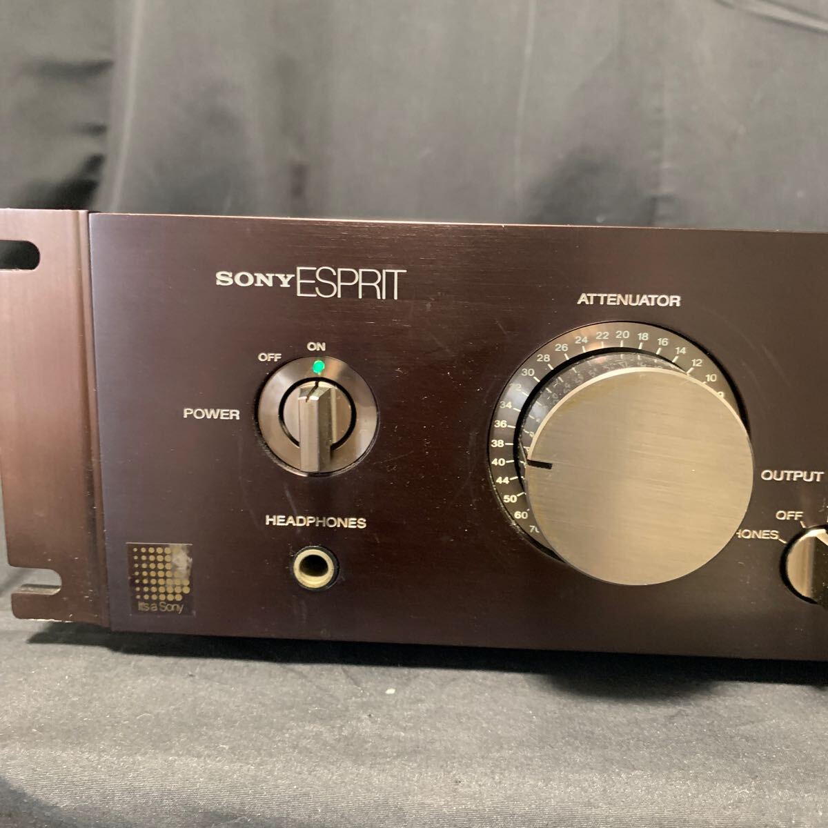 SONY ソニー ESPRIT ＴＡ-Ｅ９０１ ステレオプリアンプ 通電確認済み STEREO PREAMPLIFIER エスプリ コントロールアンプ オーディオ機器 の画像2