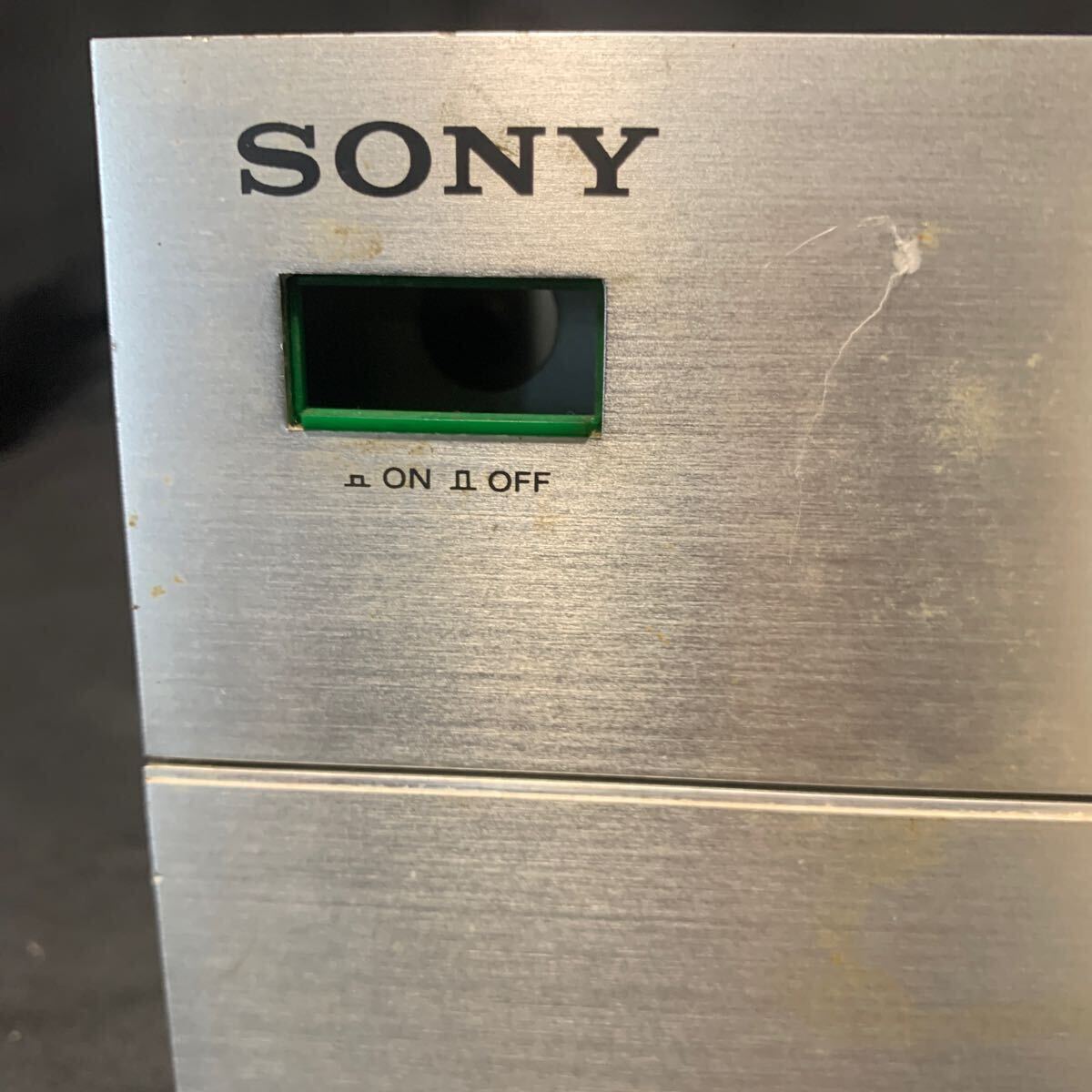 SONY ソニー TA-AX8 プリメインアンプ 動作未確認 AUDIO CURRENT TRANSFER INTEGRATED STEREO AMPLIFIER 音響機器の画像2