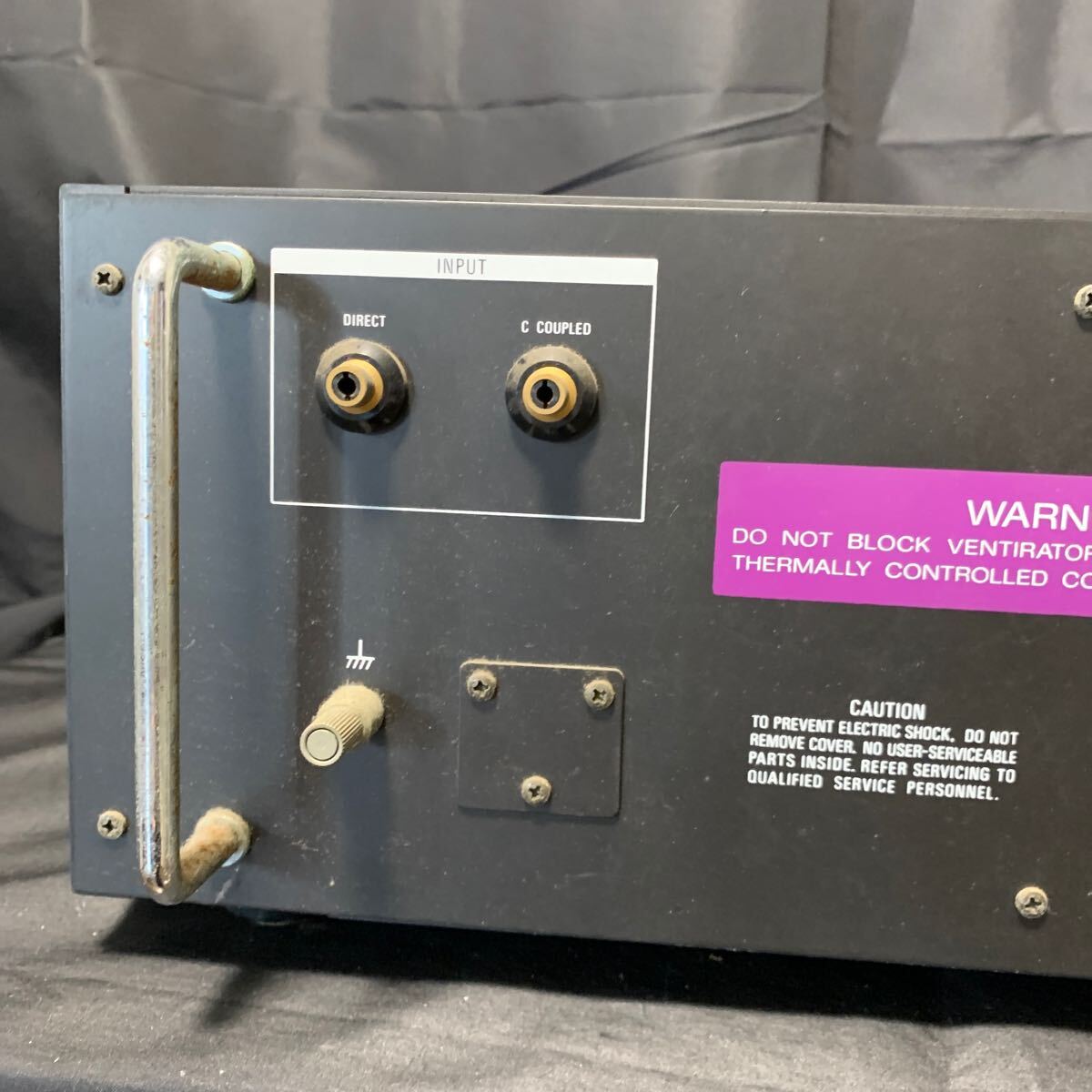 SONY ソニー モノラル パワーアンプ TA-N9 本体 動作未確認 MONAURAL POWER AMPLIFIER 音響機器 オーディオ機器 の画像9