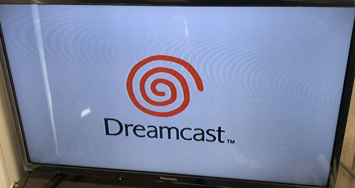 SEGA Dreamcast HKT-3000 セガ ドリームキャスト 本体 コントローラー コード類 付き 起動確認済み DC ゲーム機 _画像8