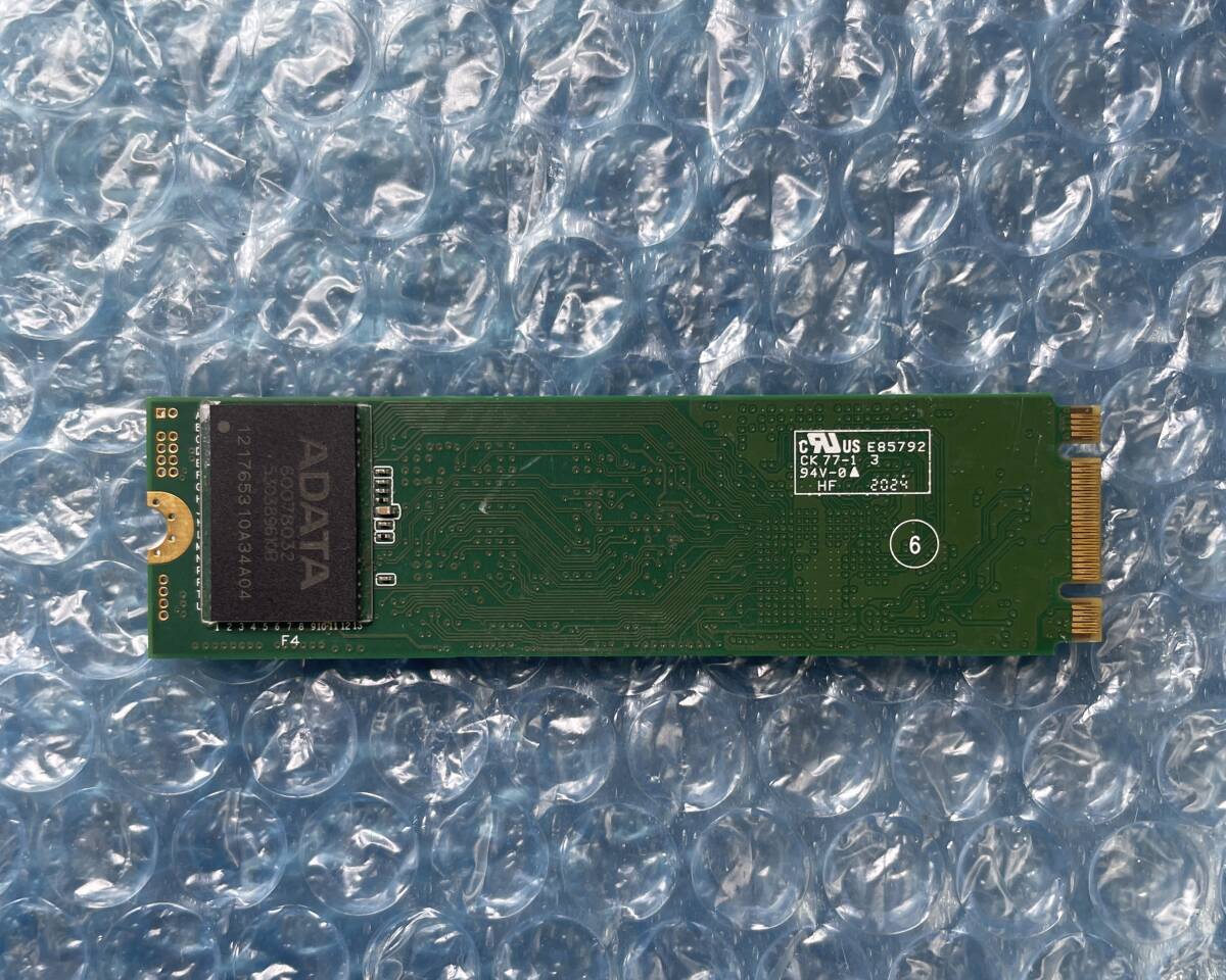ADATA 512GB SATA SSD M.2 ASU800NS38-512GTS-SS-C 中古動作品 正常【M-514】 _画像2