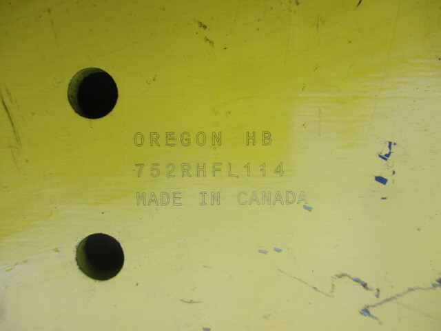 中古品 OREGON ガイドバー OREGON HB 752RHFL.114 MACE IN CANADA 林業 全長約74.8cm 先端交換式ガイドバー_画像8