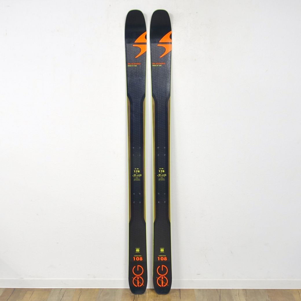 ブリザード BLIZZARD ZERO G 108 178cm 板のみ 山スキー バックカントリー ツーリング スキー アウトドア cf04de-rk26y05493_画像1