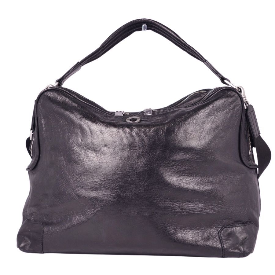  beautiful goods ani have Aniary bag 2way handbag shoulder bag tote bag leather bag men's black cf04od-rm05c14769