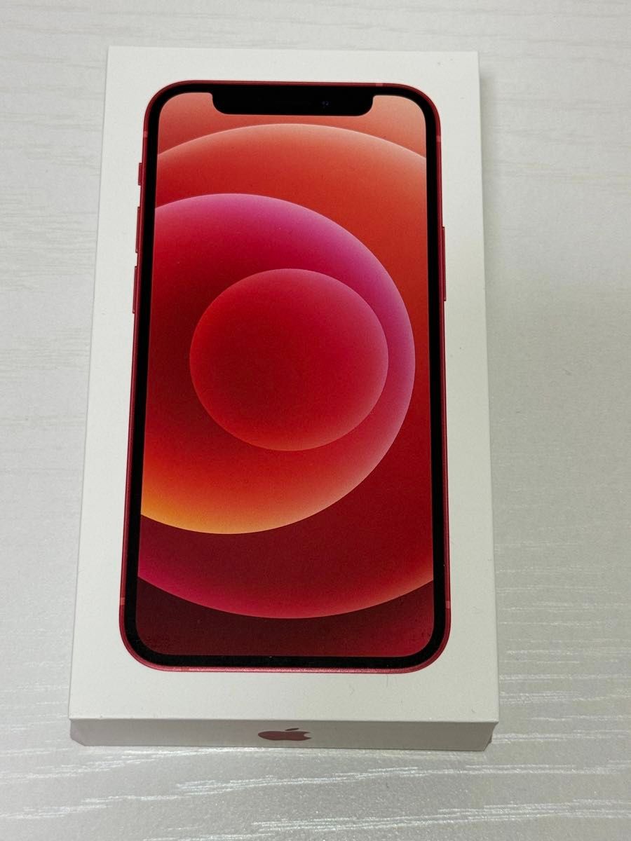 【箱のみ】iPhone12 mini 128GB （PRODUCT）RED 空箱