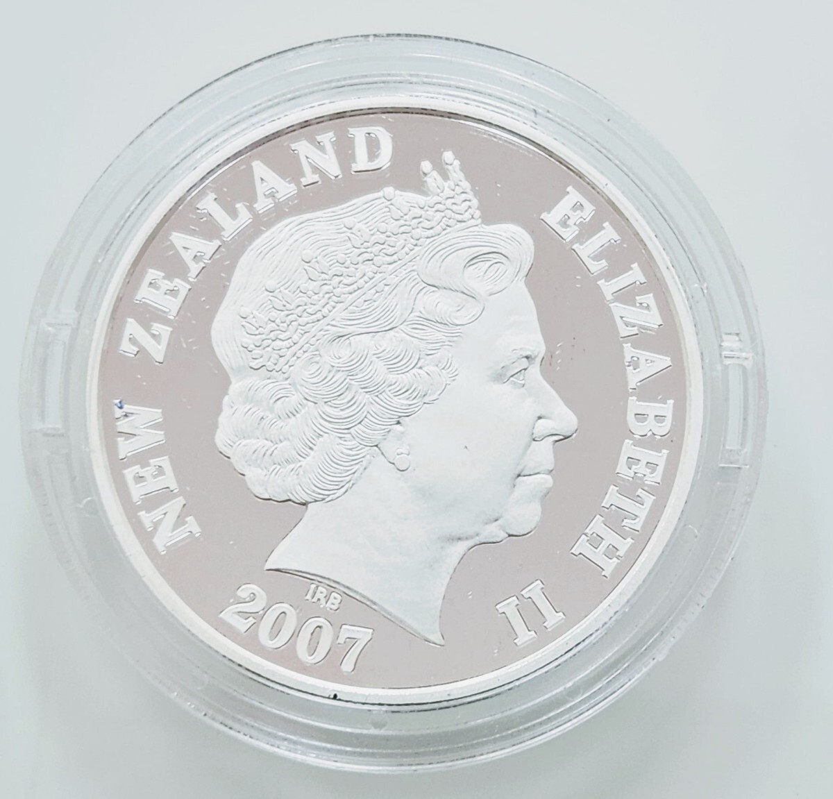 ◆◇ニュージーランド1ドルプルーフ銀貨幣 アオラキ マウント クック プルーフ貨幣セット 2007年 記念 銀貨◇◆の画像2