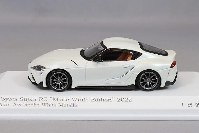 CAR-NEL (カーネル) 1/64 トヨタ スープラ RZ Matte White Edition 2022 Matte Avalanche White Metallic ※限定999台の画像3