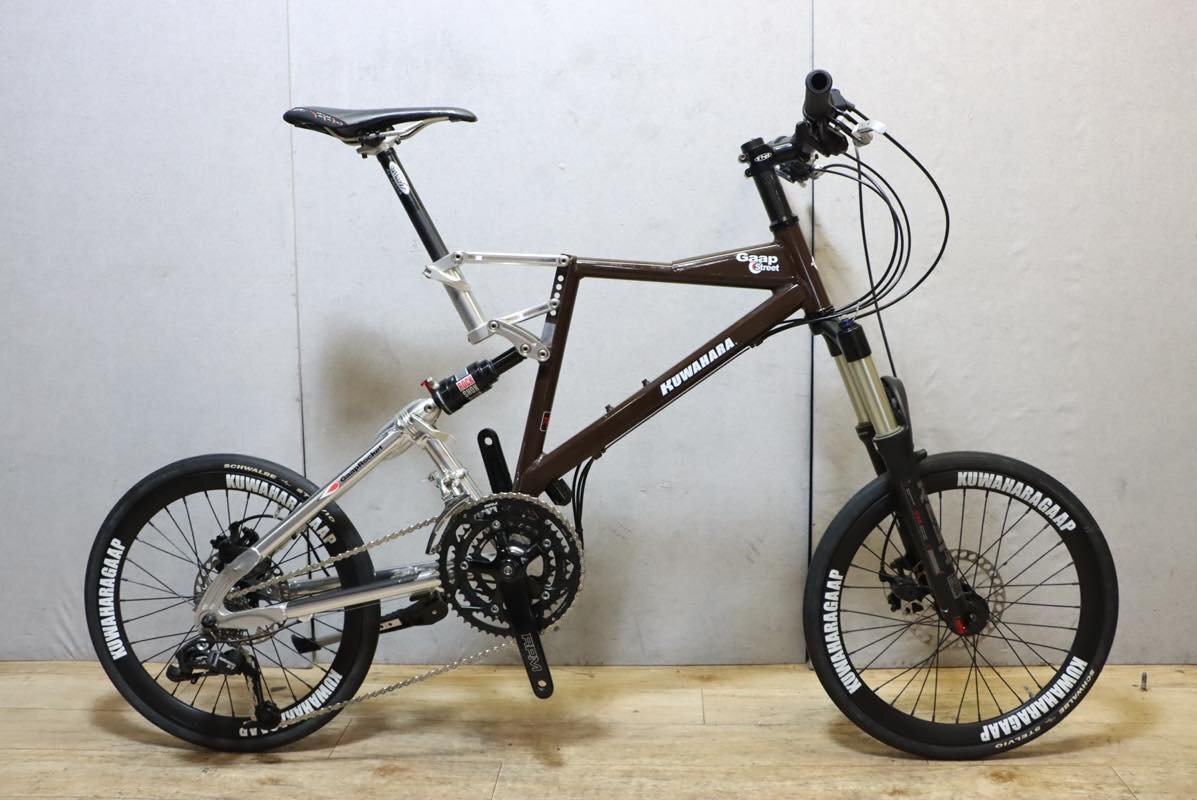 激レア!!■KUWAHARA クワハラ GAAP STREET 7th 20インチミニベロ SRAM X7 3X9S 2000年前後 美品の画像1