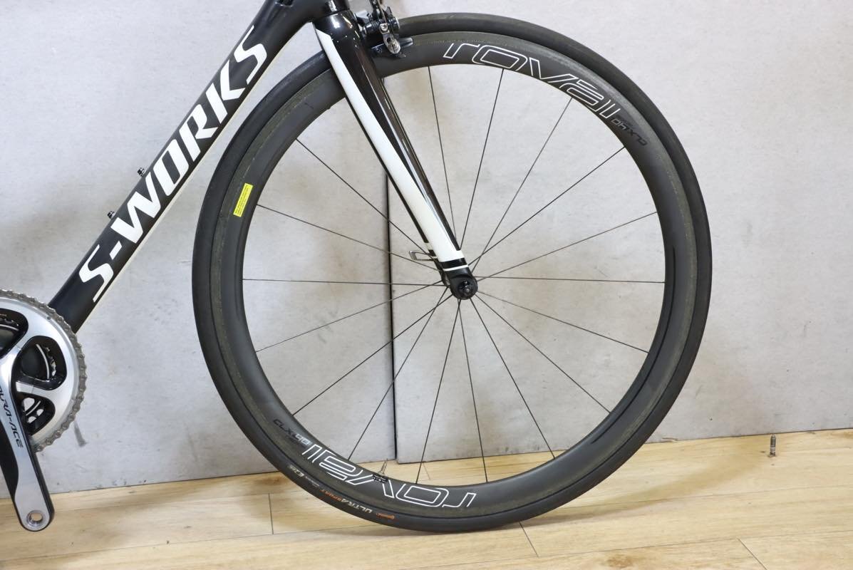 ■S-WORKS エスワークス TARMAC SL5 フルカーボン ROVAL CLX 40 DURA-ACE 9000 2X11S サイズ52 2016年モデル 美品の画像3