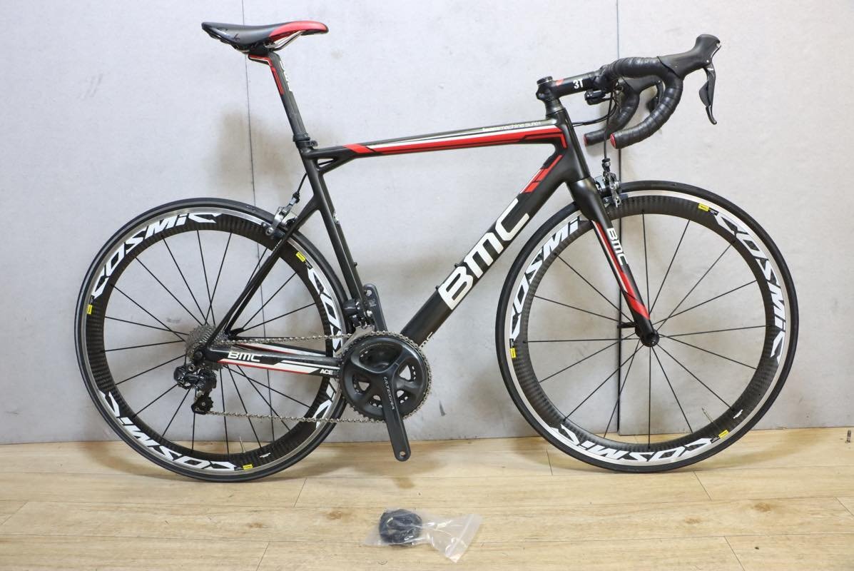 ■BMC ビーエムシー teammachine SLR01 フルカーボン MAVIC COSMIC SL SHIMANO ULTEGRA 6870 Di2 2X11S サイズ54 2016年頃 超美品の画像1