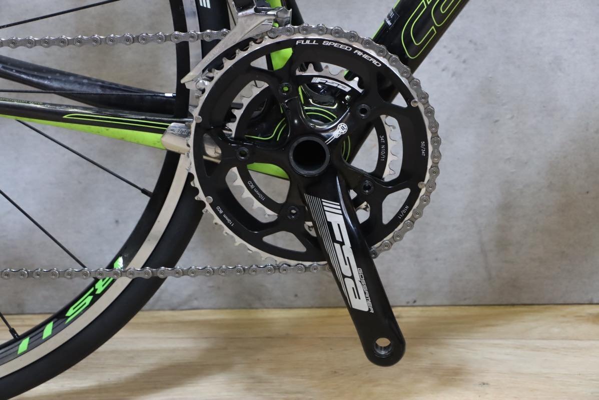 ■CANNONDALE キャノンデール SYNAPSE CARBON フルカーボン SHIMANO 105 5800 2X11S サイズ48 2015年モデル 美品_画像2