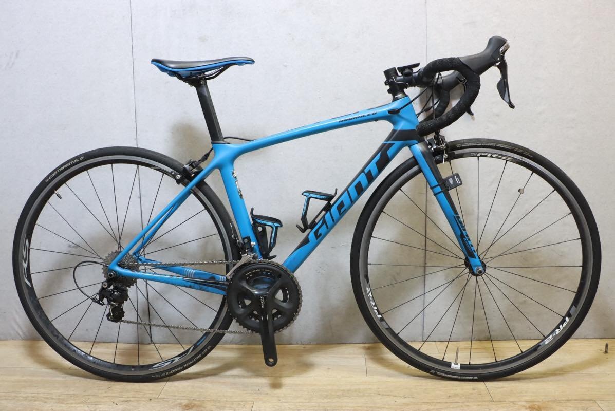 ■GIANT ジャイアント TCR ADVANCED2 フルカーボン SHIMANO 105 5800 2X11S サイズXS 2017年モデル 美品_画像1