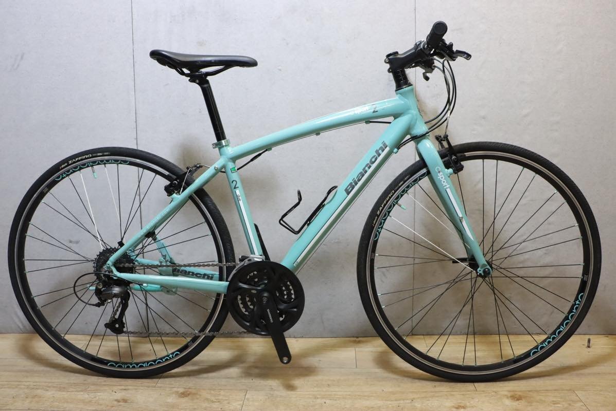 ■Bianchi ビアンキ CAMALEONTE2 Alu クロスバイク SHIMANO 3X9S サイズ430 2017年モデル 美品の画像1