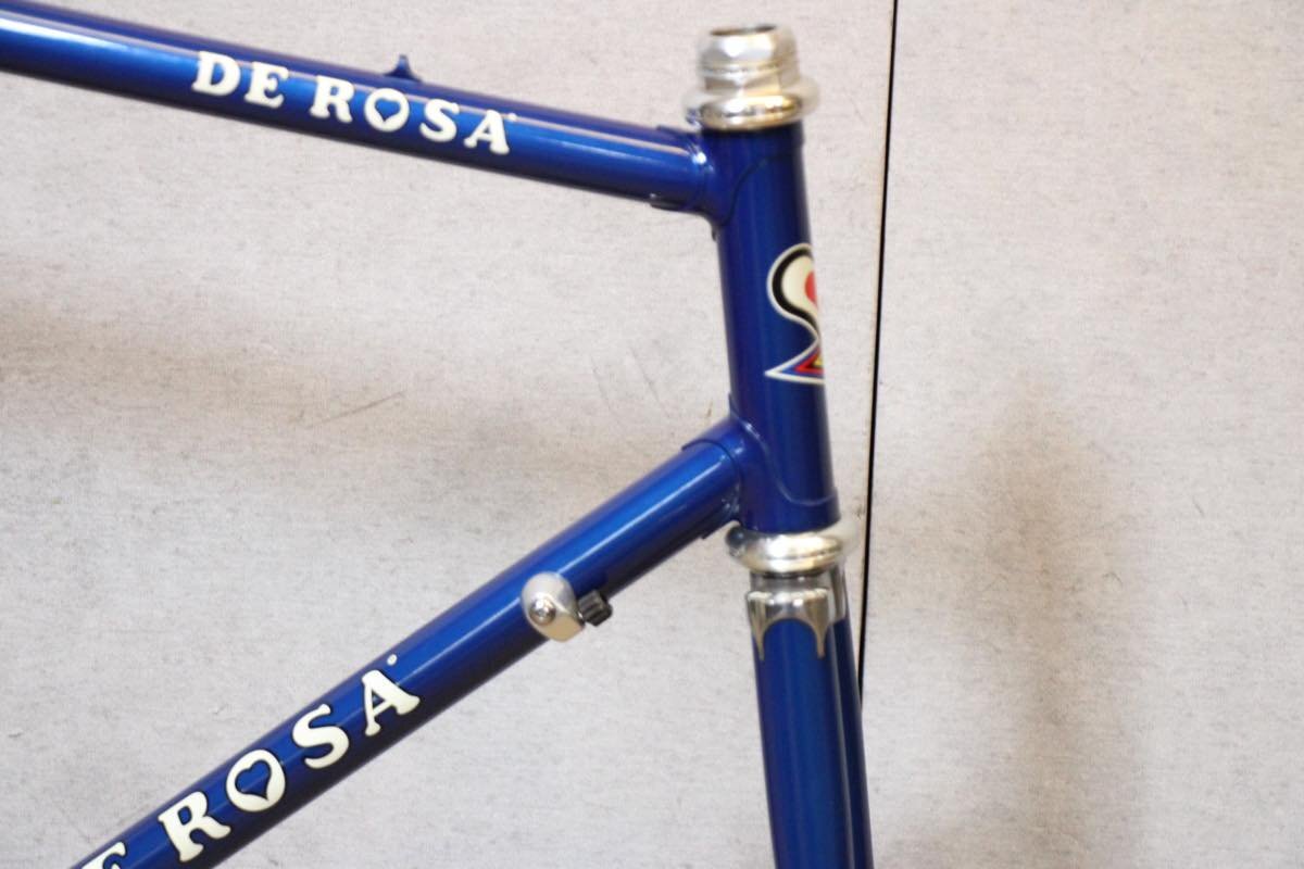 □DE ROSA デローザ COLUMBUS SLX クロモリフレーム 570mm(C-T) 超美品の画像3