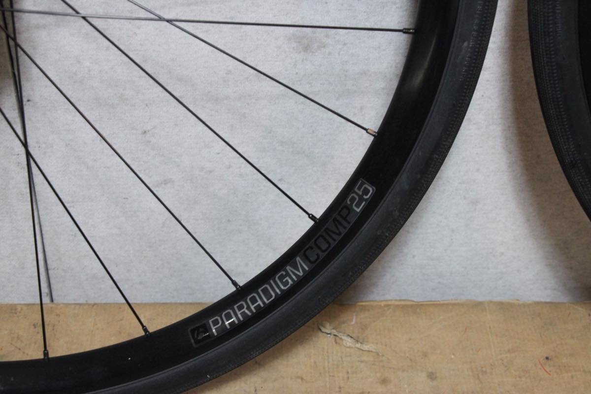 ○BONTRAGER ボントレガー paradigm SL 25 DISC シマノフリー 11s対応 クリンチャー チューブレス ホイールセットの画像8