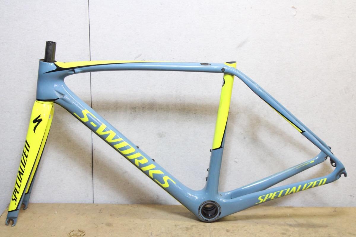 □SPECIALIZED スペシャライズド S-WORKS TARMAC SL5 TinkOFF カーボンフレーム 2016年 52size 補修品の画像3