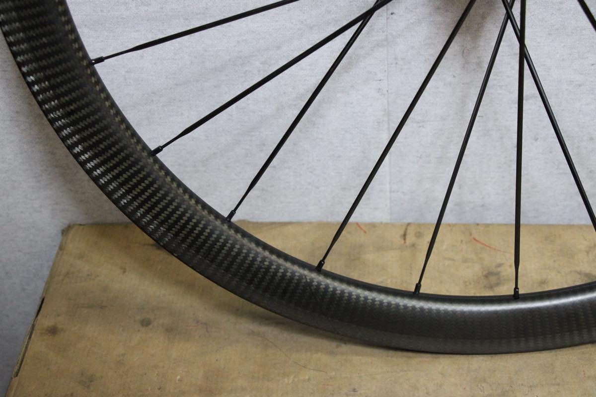 値下げ! ○MAVIC マビック COSMIC PRO CARBON SL UST RIM シマノフリー 11s対応 チューブレス カーボンホイールセット 美品の画像8