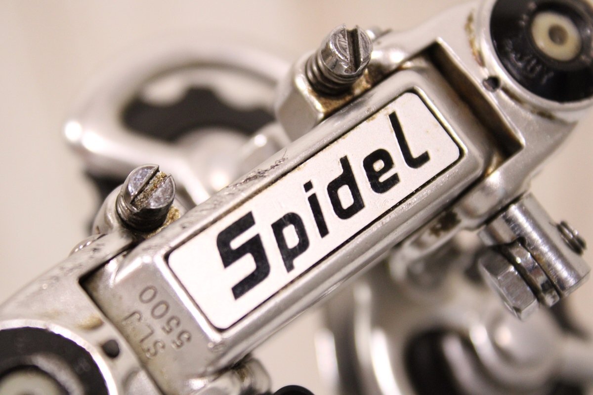 ★SPIDEL スピデル ビンテージ SIMPLEX サンプレックス SLJ-5500 5/6s リアディレイラー Made in France_画像3