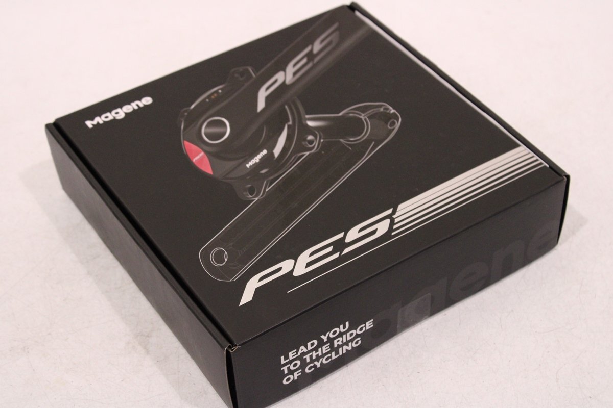 早割切符 PES-P505 マージーン ★MAGENE Base 未使用品 172.5mm クランクアームセット スパイダー型パワーメーター クランク