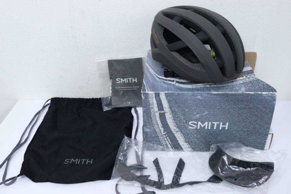 ★SMITH スミス NETWORK MIPS ヘルメット MDサイズ 55-59cm 美品_画像1