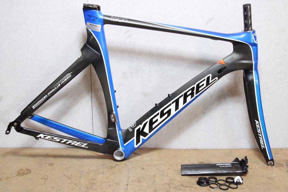 □KESTREL ケストレル TALON ROAD カーボンフレーム 2013年 55size 超美品の画像1