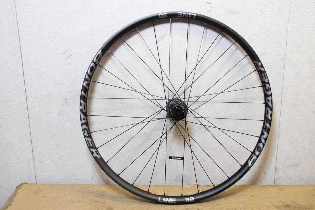 ○BONTRAGER ボントレガー LINE DH 30 DISC シマノフリー 7s対応 クリンチャー チューブレス ダウンヒル リアホイール 未使用品