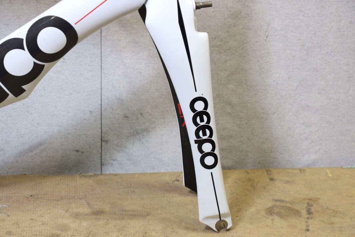 □CEEPO シーポ VIPER TT カーボンフレーム 2014年 Mサイズ ジャンク品_画像5