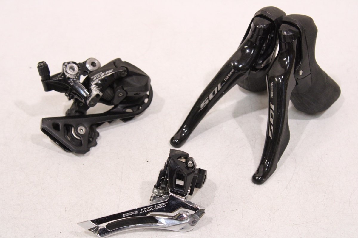 ★SHIMANO シマノ R7000シリーズ 105 2x11s リムブレーキ 3点グループセット バンド式 Φ31.8mm SS